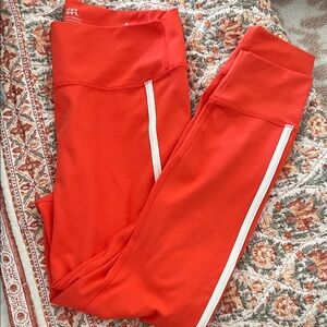 JoyLab Bright Reddish orange Leggings from target buttery soft